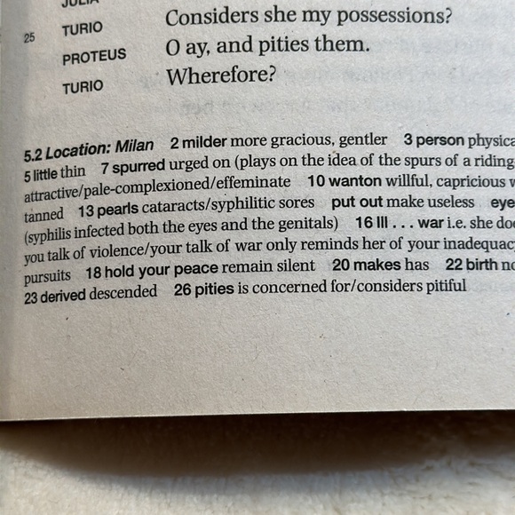 ⭐️2/$12⭐️Two Gentleman of Verona play - Picture 6 of 7